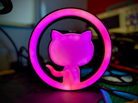 Octolamp: 3D Print a GitHub-Style Smart Lamp Powered by WLED