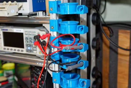 3D-Print a Probe Holder to Keep Your Multimeter and Oscilloscope Leads Tangle-Free