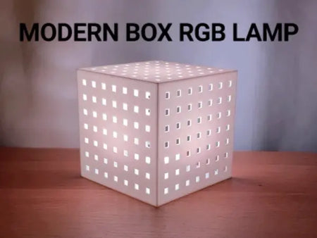 How to 3D Print a Modern RGB Ambient Lamp for Your Desk