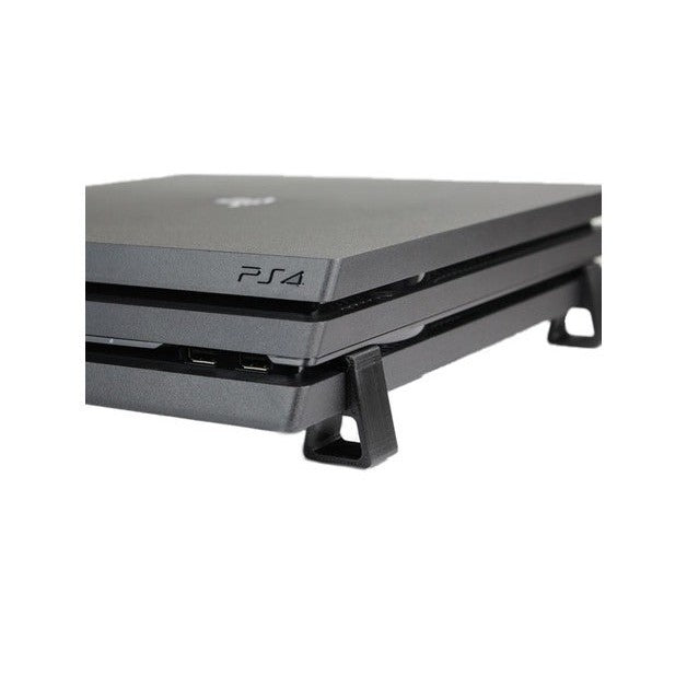 Playstation Ps4 Horizontal Stand Riser Kit For Sony for PS4 Fat Slim Pro LegsFeet Lift Cooling Stand