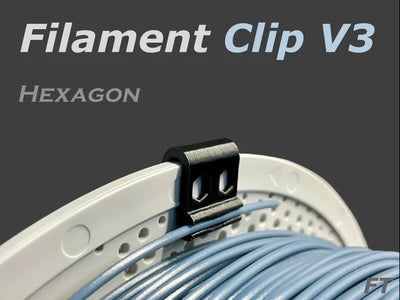 Filament Clip Hexagon V3 Spool Clip – Printer Accessory