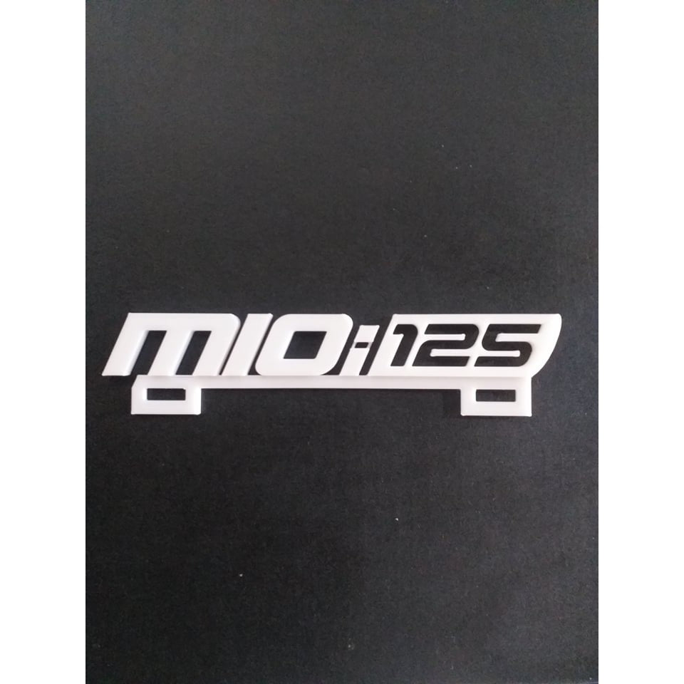 Mio 125 / NMAX 2020 Plate Emblem Compatible with Mio and NMAX