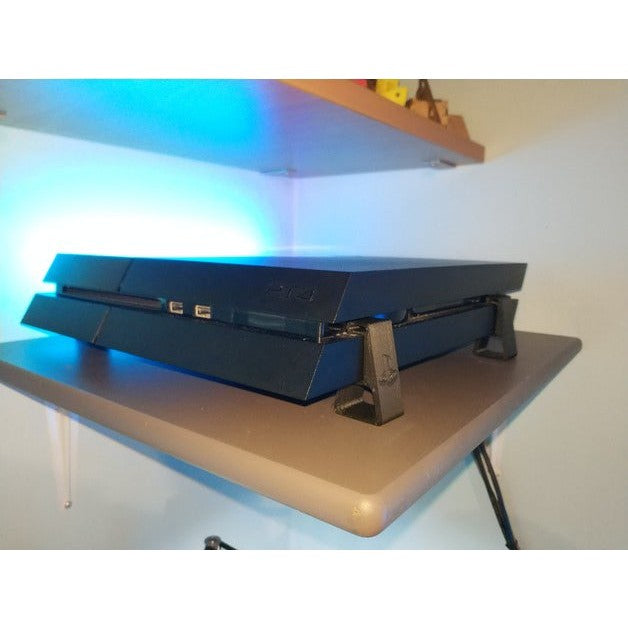 Playstation Ps4 Horizontal Stand Riser Kit For Sony for PS4 Fat Slim Pro LegsFeet Lift Cooling Stand