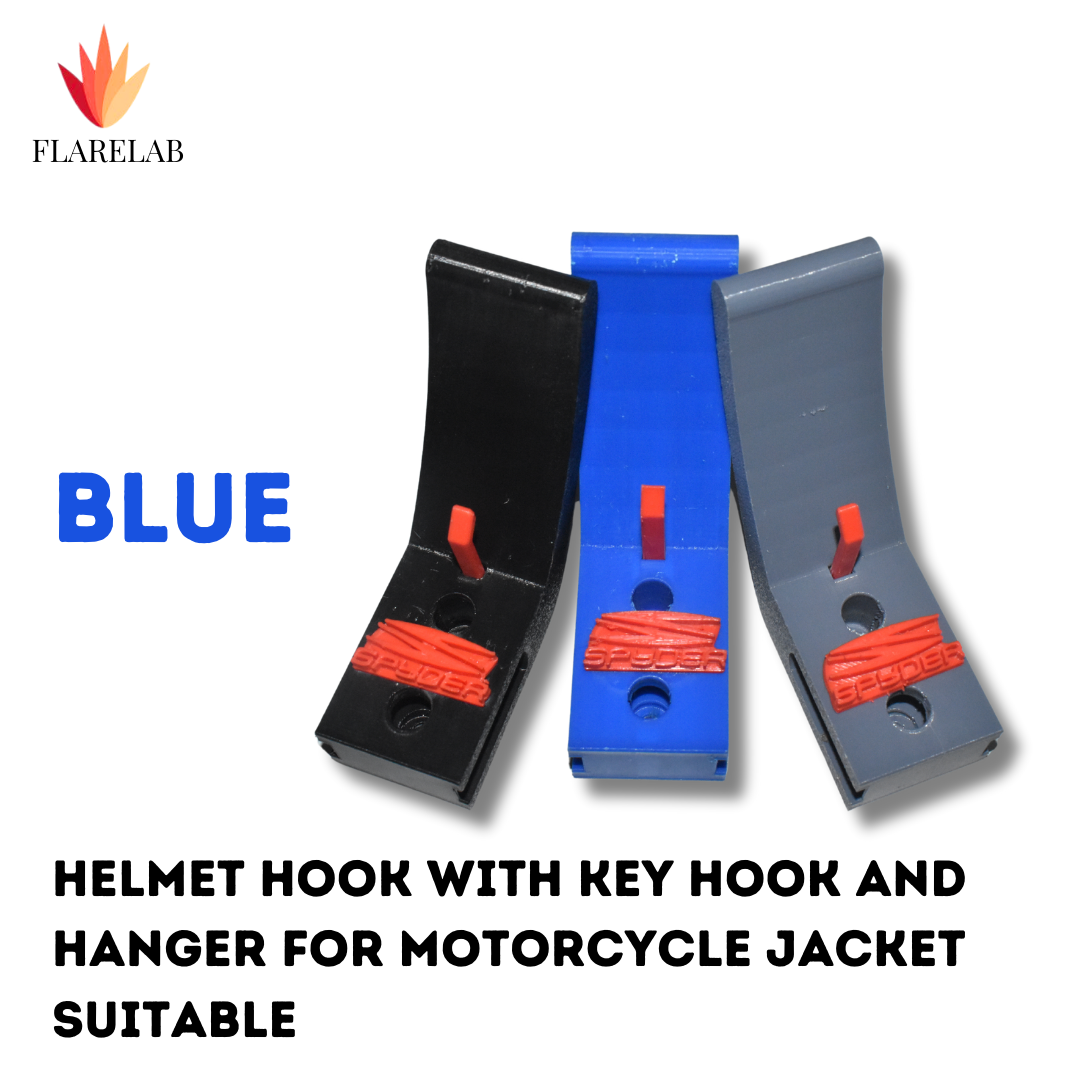 Helmet Holder for Spyder Helmet Hook with Key Hook and Hanger for Motorcycle Jacket Suitable