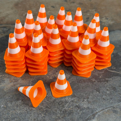 Tiny Traffic Cones — 3D-Printed Mini Decor | Flarelab Manila