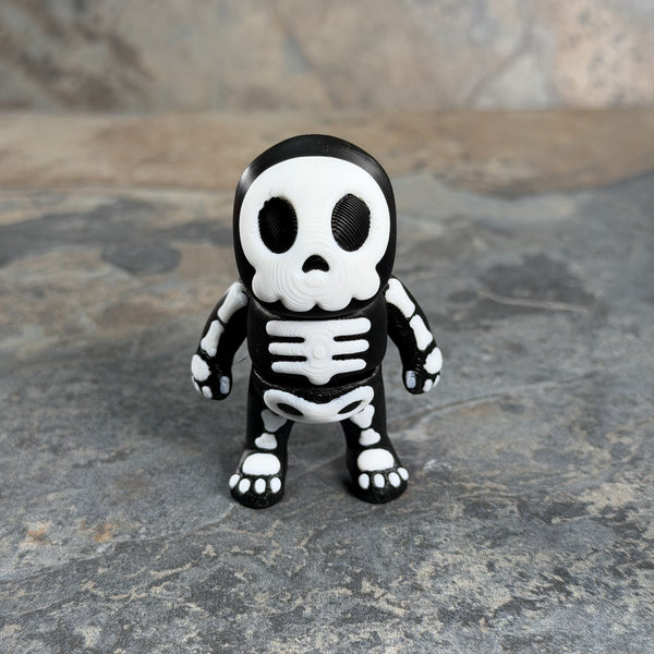 Chunky Halloween Skeleton — 3D-Printed Articulated Flexi | Flarelab Manila