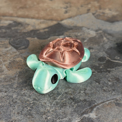 Chunky Turtle — 3D-Printed Articulated Flexi | Flarelab Manila