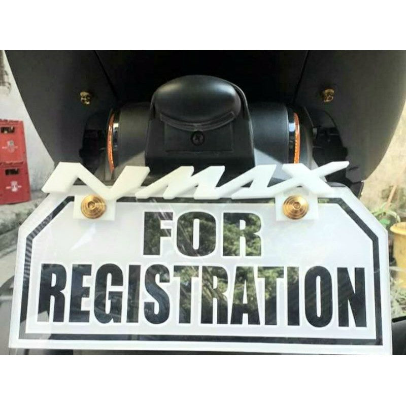 Mio 125 / NMAX 2020 Plate Emblem Compatible with Mio and NMAX