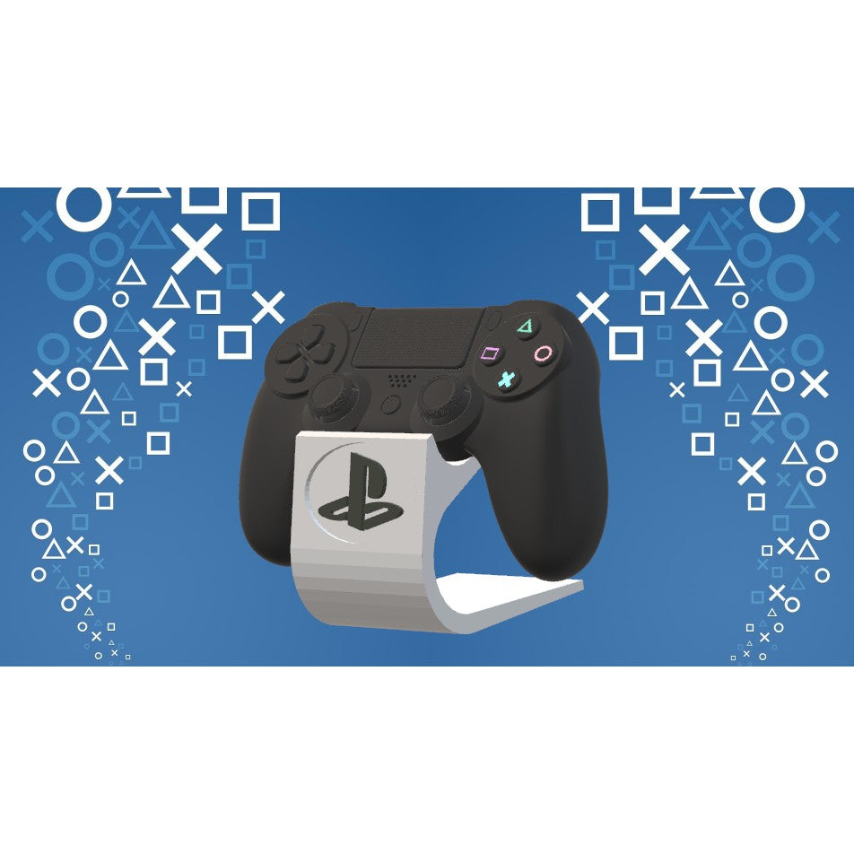 PS4 Controller Stand Single With PS4 LOGO