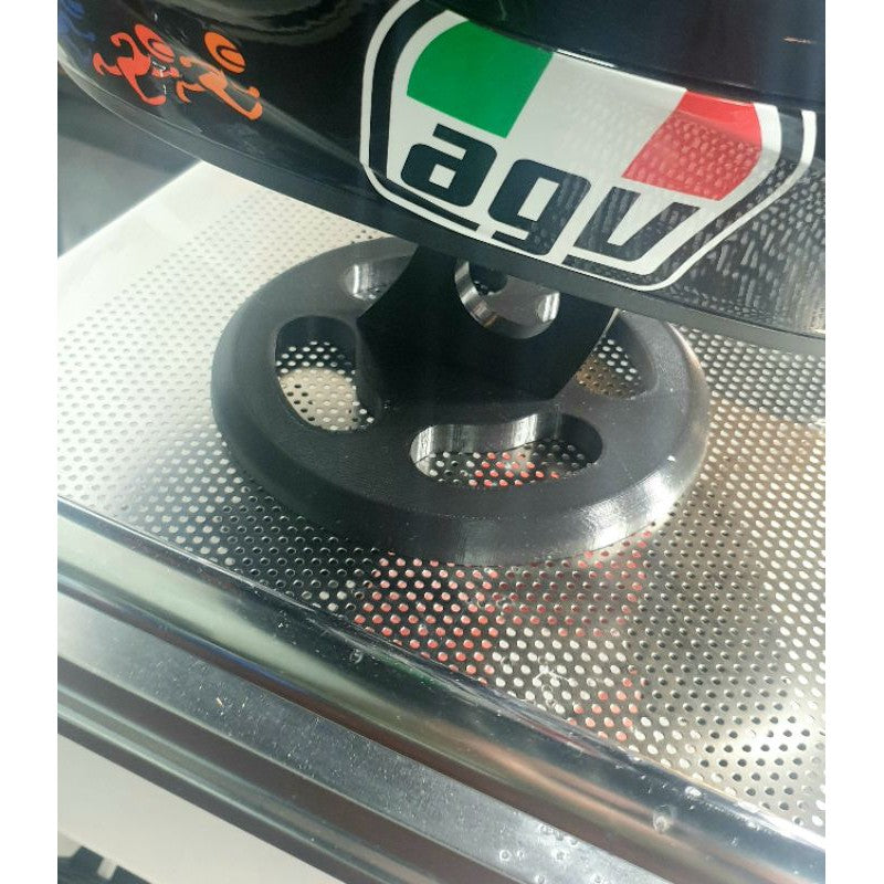 Motorcycle Helmet Table Stand Holder for ZEUS, EVO, SPYDER, AGV, SEC, KYT, HJC, NHK | Flarelab