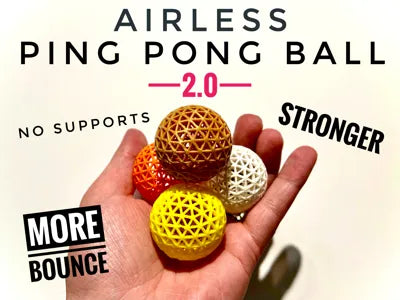 Airless Ping Pong Ball 3.0 Table Tennis Ball – Sports Accessory