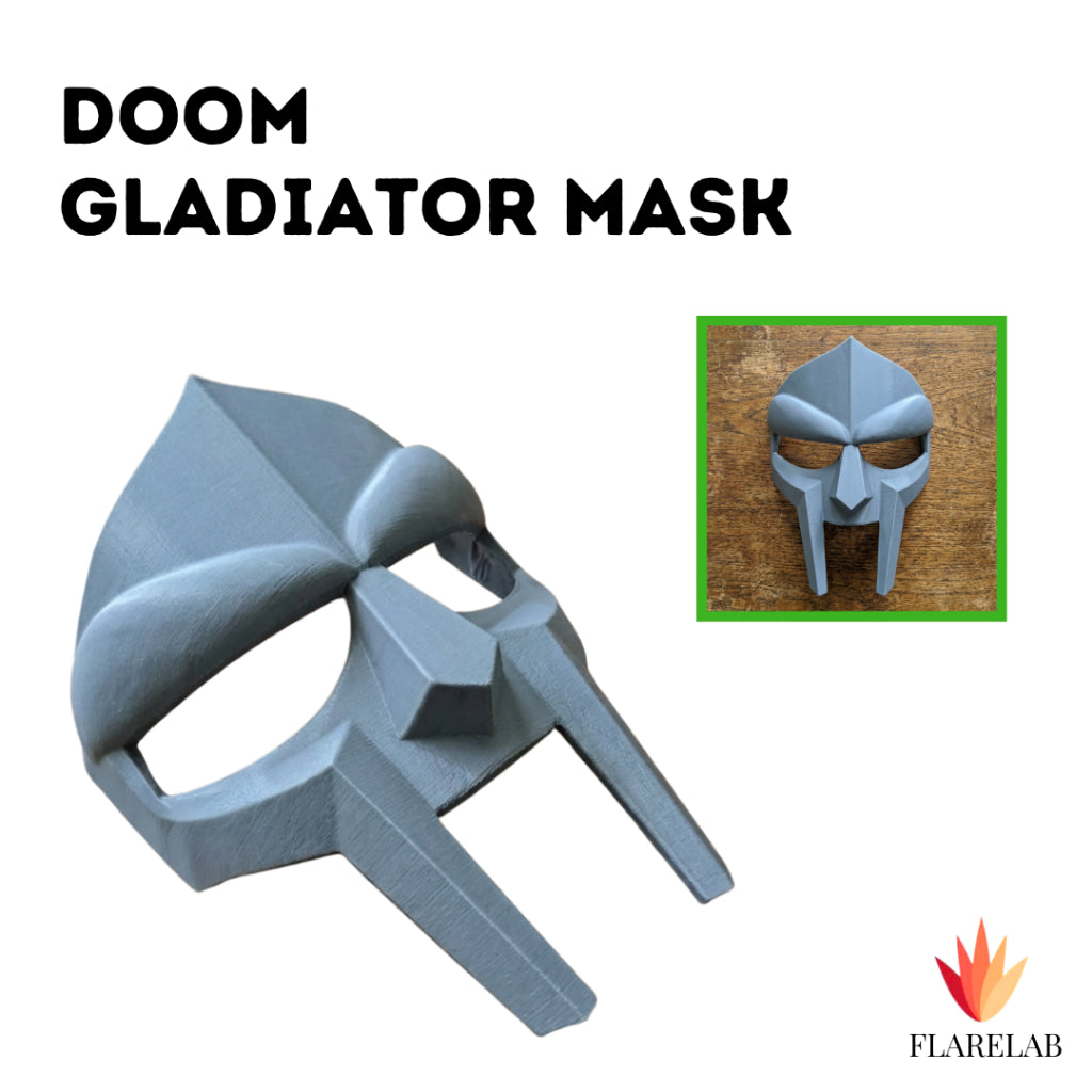 Doom Gladiator Mask - Custom 3D