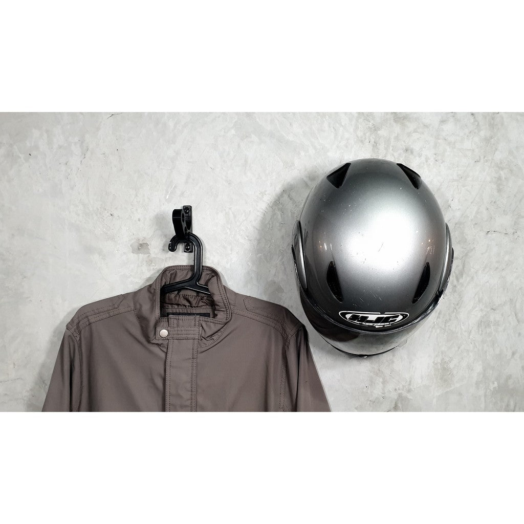 Universal Motorcycle Helmet Wall Mount – KNUCKLE Model | Flarelab