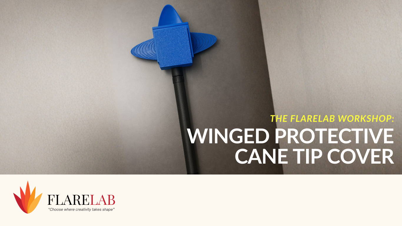 The FlareLab Workshop: Winged Protective Cane Tip Cover