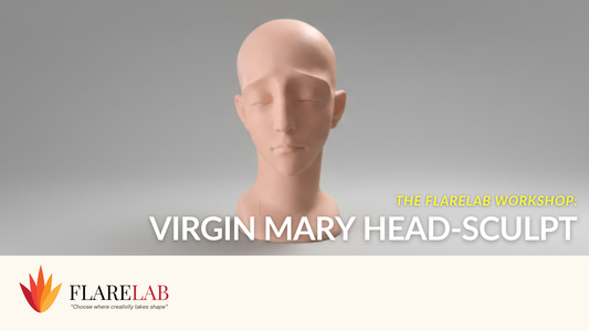 The FlareLab Workshop: Virgin Mary Head Sculpture