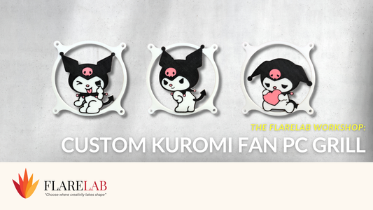 The FlareLab Workshop: Custom Kuromi Fan PC Grill