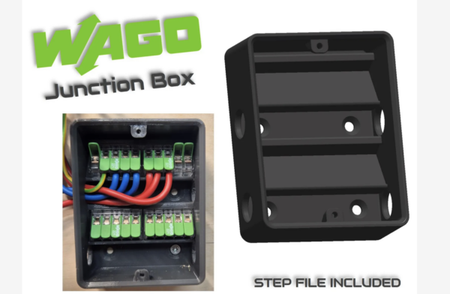 Stop the Wire Rat's Nest: Print a Tidy Junction Box for Your WAGO Clamps