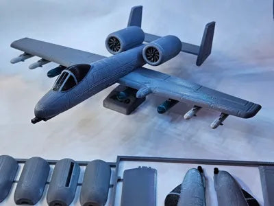 A10 Plane Kit Card Warthog Aircraft – Model Kit