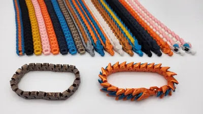 Basic Flexi Silk Bracelets Updated Wearable – Fidget Accessory