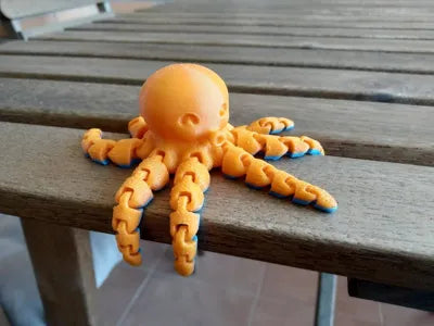 Cute Mini Octopus Tiny Articulated – Flexible Toy