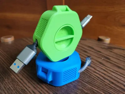 Portable Cable Organizer Winder Cord Manager – Tech Accessory
