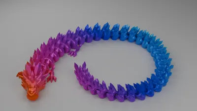 Flexi Cute Dragon Keychain Articulated Dragon