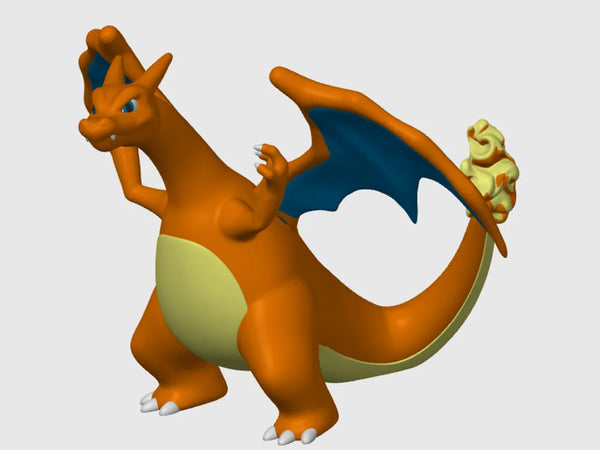 Charizard Multicolor Pokemon Statue – Figurine