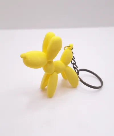 Balloon Dog Keychain Twisted Balloon Animal