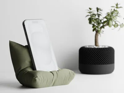 The Phone Pillow Soft-Look Phone Stand – Phone Accessory