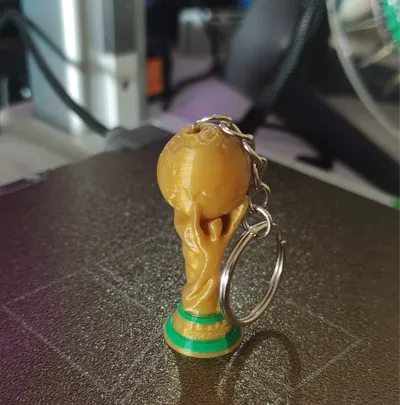 FIFA World Cup Trophy Keychain Soccer Souvenir
