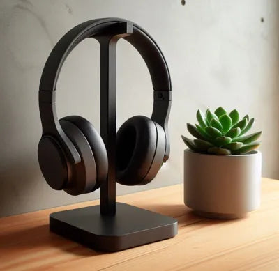 Design Headphone Stand Modern Headset Holder – Audio Accessory