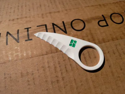 Bambu Logo Box Opener Plastic Knife Cutter – Everyday Carry Tool
