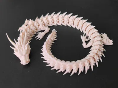 A Little White Dragon Cute Dragon Figure – Figurine