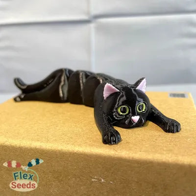 Flexi Holding Cat Articulated Articulated – Flexible Toy