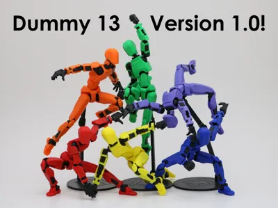 Dummy 13 V1 Articulated Mannequin – Flexible Toy