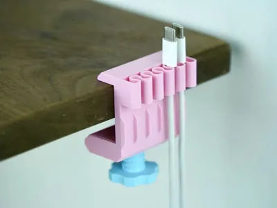 Table-Side Data Cable Clamp Desk Cable Manager – Cable Organizer