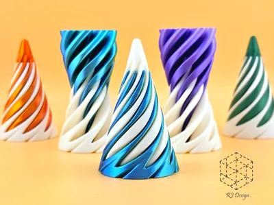 V3 Impossible Passthrough Cone Mk 2 Brain Teaser – Fidget Toy