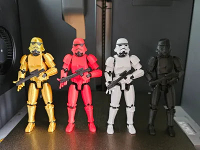 Dummy 13 X Stormtrooper Star Wars Articulated – Flexible Toy