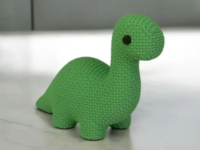 Cute Knitted Dinosaur Knit-Look Toy – Figurine