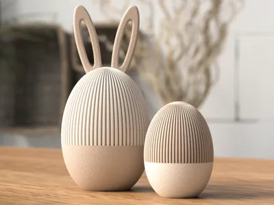 Japandi Easter Eggs Container Spring Holder – Holiday Decor