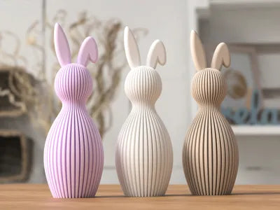 Easter Bunny Folded Ear Whimsical Spring Decor – Holiday Decor