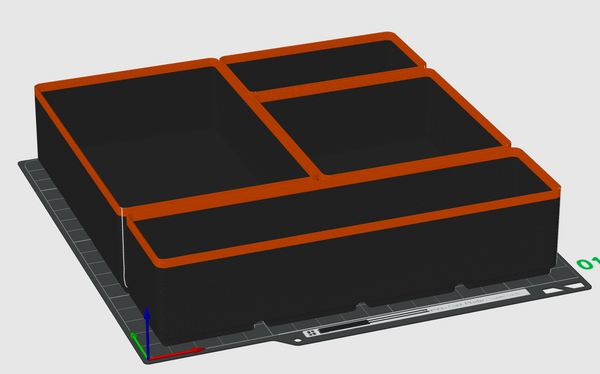 Standard Gridfinity Bin Set Storage Starter – Tool Organizer