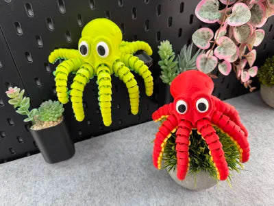 Articulated Cute Octopus Tentacle Flexi – Flexible Toy