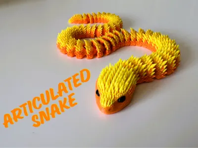 Spiked Articulated Snake Flex Reptile Toy – Flexible Toy