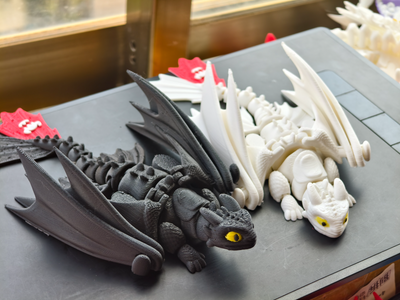Toothless Foldable Wings Mini Compatible Dragon – Flexible Toy