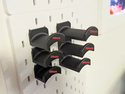 Ikea Skadis Headphone Holder Pegboard Add-On – Pegboard Accessory