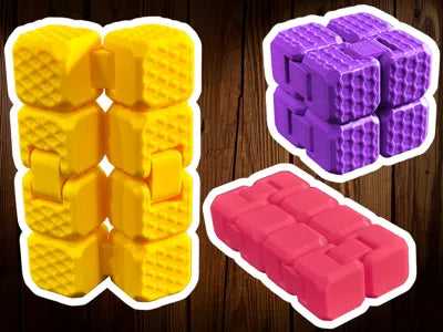 Fidget Cube Toy Angled Articulated Fidget – Fidget Toy
