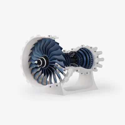 Printable Jet Engine Working Engine Model – Model Kit