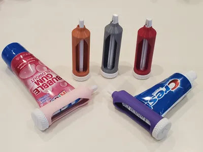 Ratcheted Toothpaste Tube Squeezer Bathroom Helper – Bathroom Accessory