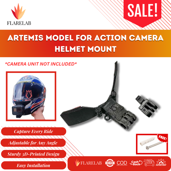 ARTEMIS Action Camera Chin Mount for GoPro | Flarelab